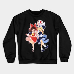 Marsia and Reimu BFF Crewneck Sweatshirt